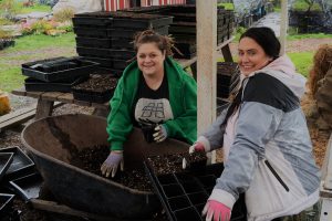 Hawes Day of caring community out reach event